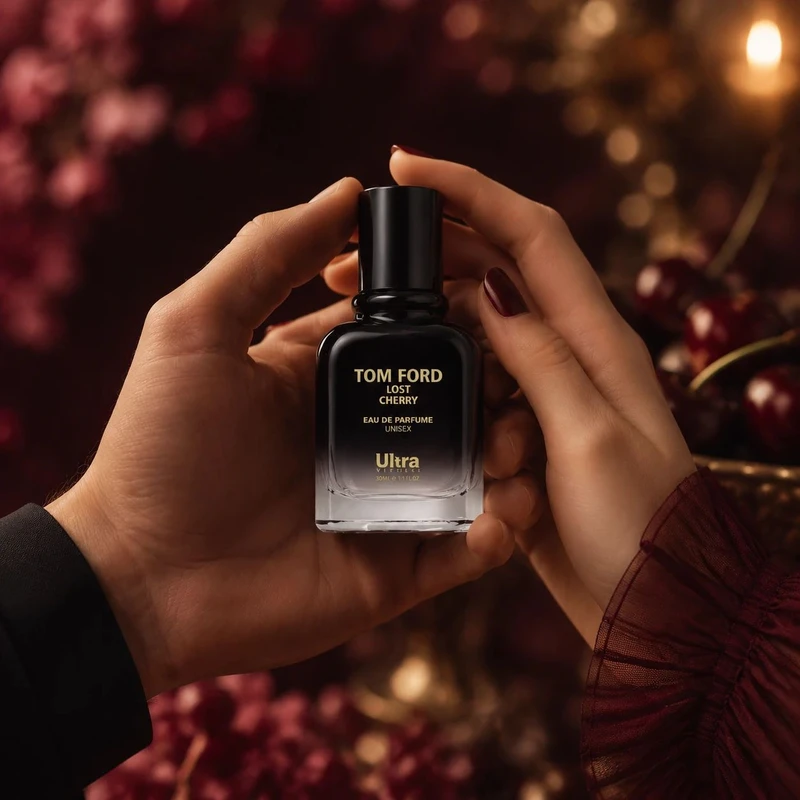 عطر جیبی اولترا ویرچوآل مدل Tom Ford Lost Cherry با رایحه گرم و شیرین حجم 30 میلیلیتر - تصویر 2